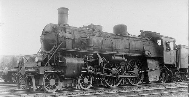 Steam locomotive BR 14 with Digital Sound (3-RAIL AC)<br /><a href='images/pictures/Brawa/40277.jpg' target='_blank'>Full size image</a>